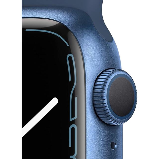 Apple Watch(アップルウォッチ)のApple Watch Series 7 GPSモデル 45mm ブルー メンズの時計(腕時計(デジタル))の商品写真
