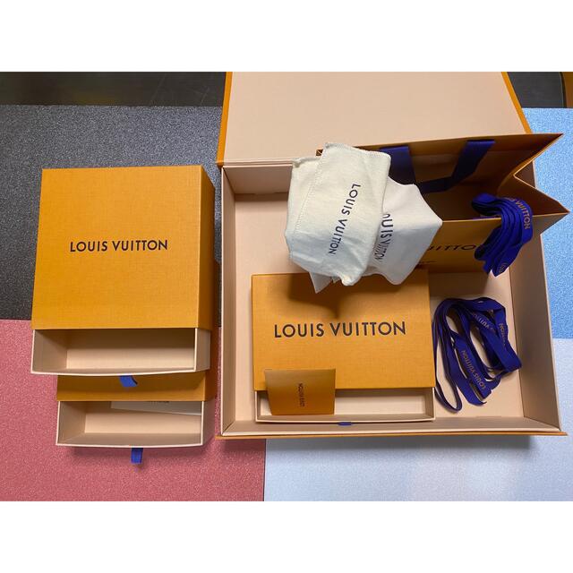 (12) LOUIS　VUITTON　ルイヴィトン空箱 3点 保存袋2枚セット