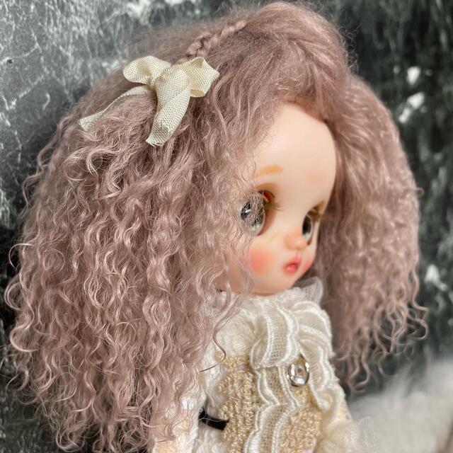 blythe _wm-459マロンロング⭐️チベットラムウィッグ