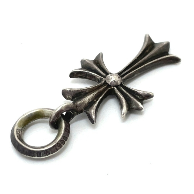 Chrome Hearts(クロムハーツ)のクロムハーツ TINY CH CROSS タイニーCHクロス チャーム シルバー メンズのアクセサリー(その他)の商品写真