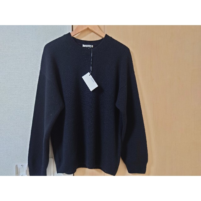 1LDK SELECT(ワンエルディーケーセレクト)のオーラリー　BABY CASHMERE KNIT P/O　AURALEE メンズのトップス(ニット/セーター)の商品写真