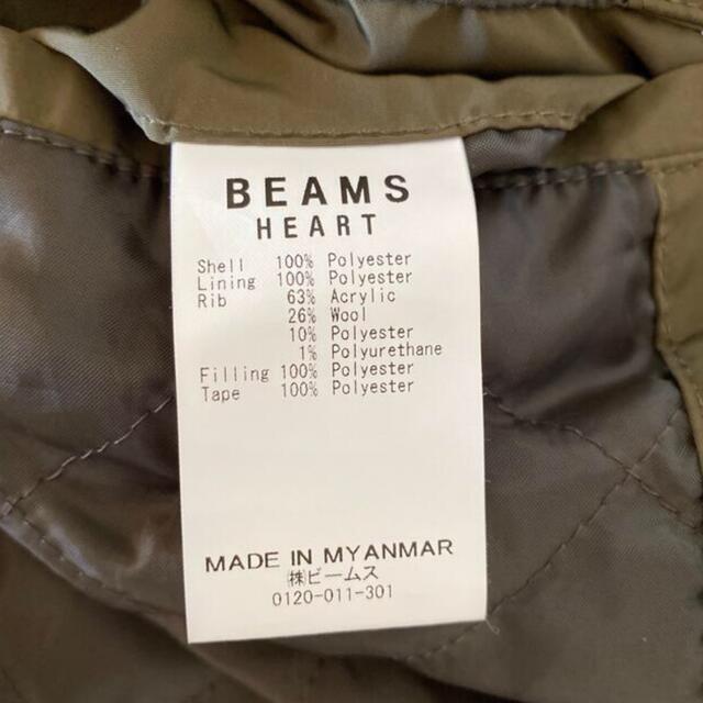 BEAMS(ビームス)のBEAMS HEART ／ MA1 ボリュームネック メンズのジャケット/アウター(ブルゾン)の商品写真