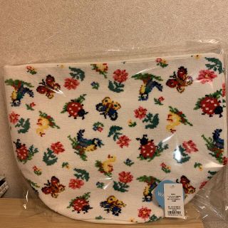 値下!FEILER　フェイラー　新品　ハイジフォレスト　バスケット　白　ハンカチ