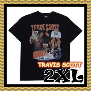 トラヴィス スコット Tシャツ　２XL　ブラック
