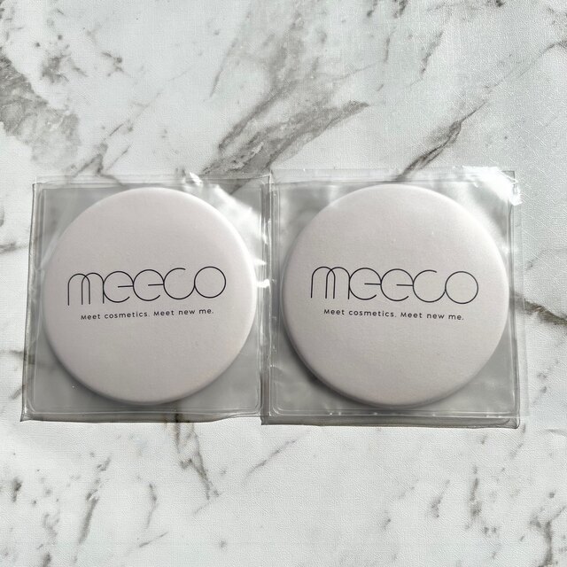 伊勢丹(イセタン)のmeeco ノベルティコンパクトミラー　2枚 レディースのファッション小物(ミラー)の商品写真