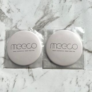 イセタン(伊勢丹)のmeeco ノベルティコンパクトミラー　2枚(ミラー)