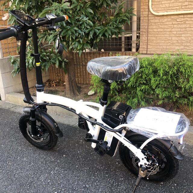 新品　めちゃ早　リミッターカット　フル電動自転車　アクセル付モペット　公道走行