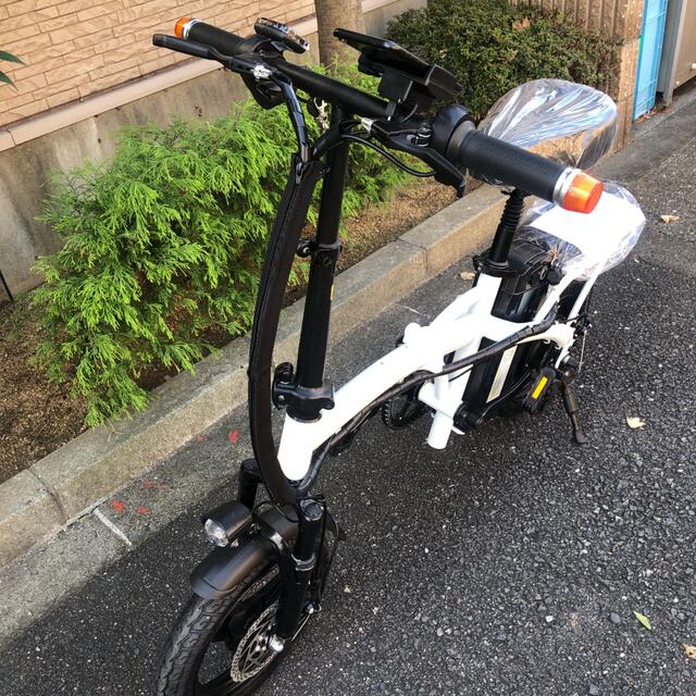 新品 めちゃ早 リミッターカット フル電動自転車 アクセル付モペット