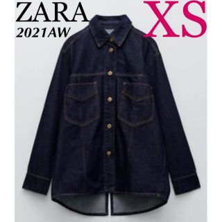 今期新作新品ZARA♡ダメージBIGオーバーGジャンM完売