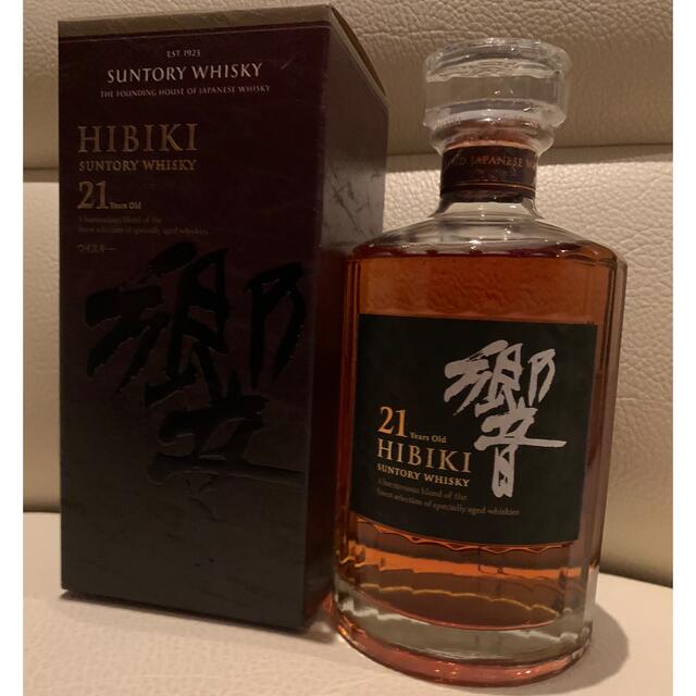 最安値挑戦!】 サントリー 1本 箱付き 響21年 新品未開封