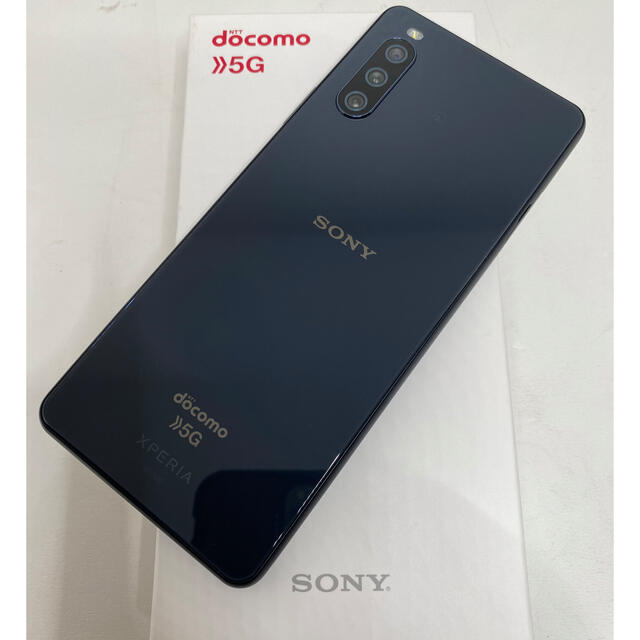 NTTdocomo(エヌティティドコモ)のドコモ SIMロック解除済 XPERIA 10 Ⅲ 5G SO-52B ブラック スマホ/家電/カメラのスマートフォン/携帯電話(スマートフォン本体)の商品写真