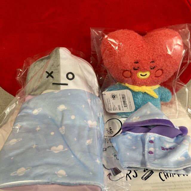 BT21 たっとん　S S用ベッド　パジャマ　ナイトキャップ　ねとん　４点セット