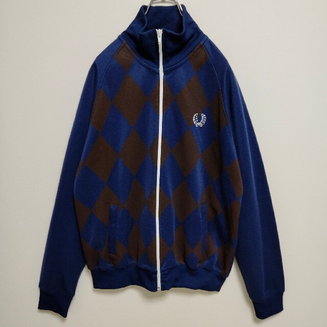 【大流行中！】 FRED PERRY ドラックジャケット アーガイル