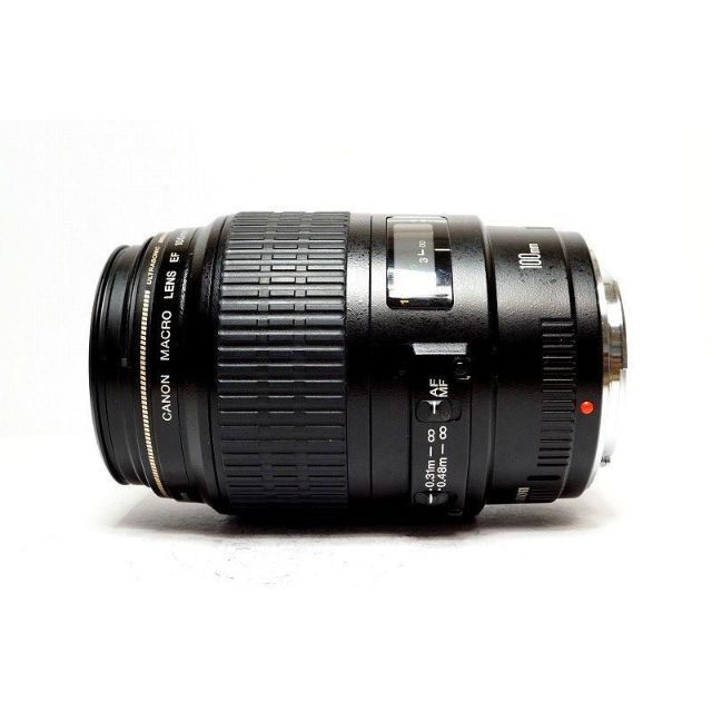 Canon(キヤノン)のマクロレンズ　Canon EF 100mm F2.8 MACRO USM スマホ/家電/カメラのカメラ(レンズ(単焦点))の商品写真
