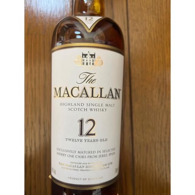 未開封！希少！The MACALLAN 12／マッカラン12年 旧ボトル