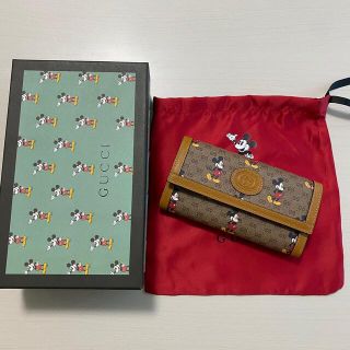 グッチ(Gucci)のGUCCI 長財布　ミッキー　財布　グッチ(長財布)