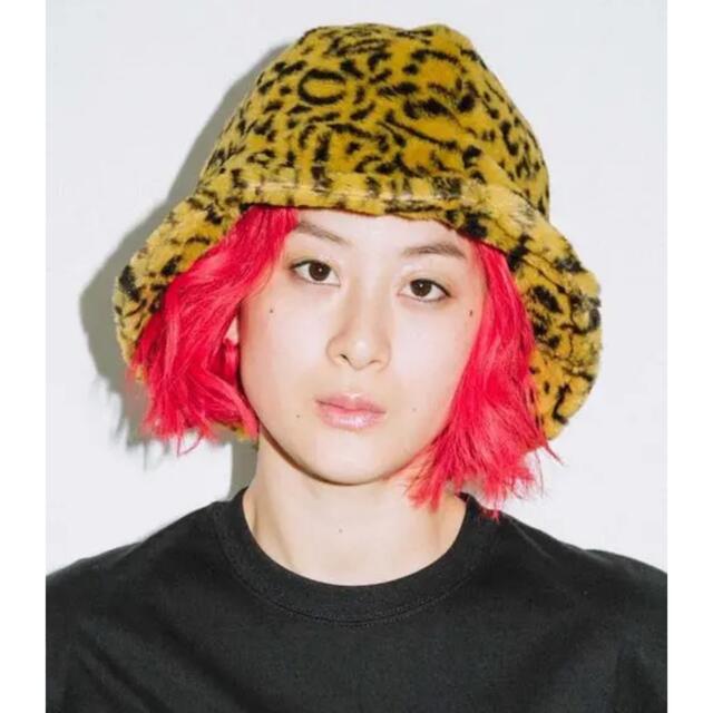 X-girl(エックスガール)の#1 LEOPARD FUR HAT レディースの帽子(ハット)の商品写真