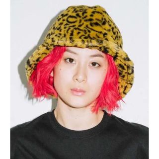 エックスガール(X-girl)の#1 LEOPARD FUR HAT(ハット)