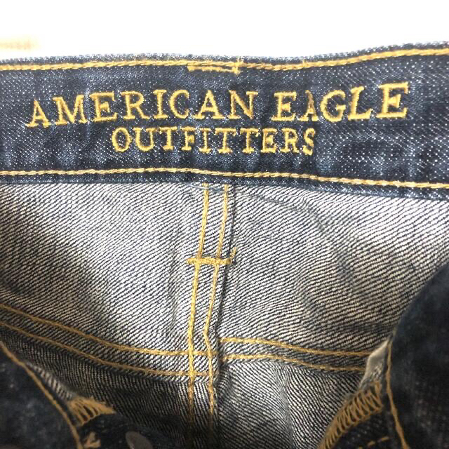 American Eagle(アメリカンイーグル)の【AMERICAN EAGLE】メンズ ダメージ加工 デニムパンツ ジーンズ メンズのパンツ(デニム/ジーンズ)の商品写真