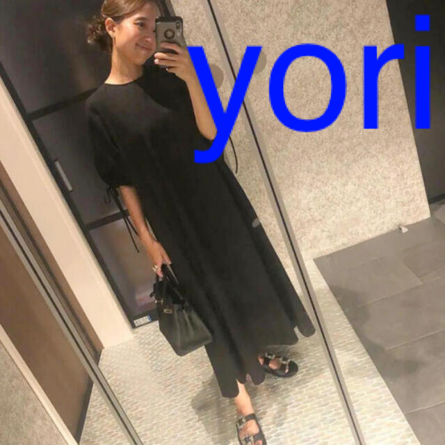yori ヨリ コットンパフスリーブワンピース 36 外村久美子 2022年春の