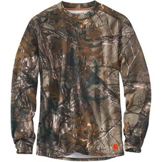 カーハート(carhartt)のカーハート　Realtree　暖ロンT　森林迷彩　M　●新品　セール！(Tシャツ/カットソー(半袖/袖なし))