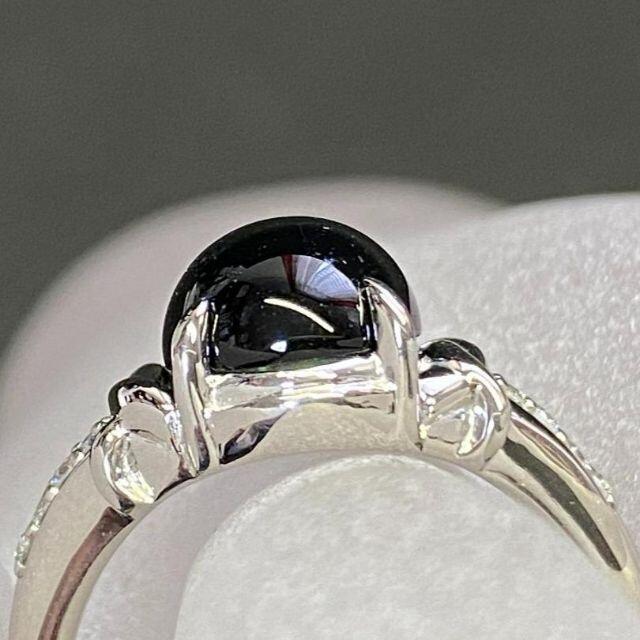 Pt900 トルマリンリング　T3.86ct　D0.10ct　サイズ18号 レディースのアクセサリー(リング(指輪))の商品写真