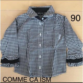 コムサイズム(COMME CA ISM)の90 COMME CA ISM チェックシャツ(ブラウス)