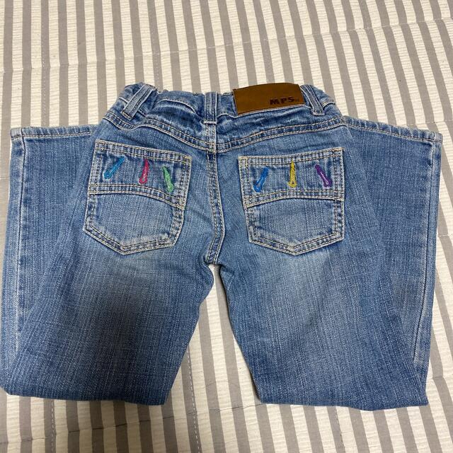 MPS(エムピーエス)のMPS 110 デニムパンツ キッズ/ベビー/マタニティのキッズ服男の子用(90cm~)(パンツ/スパッツ)の商品写真