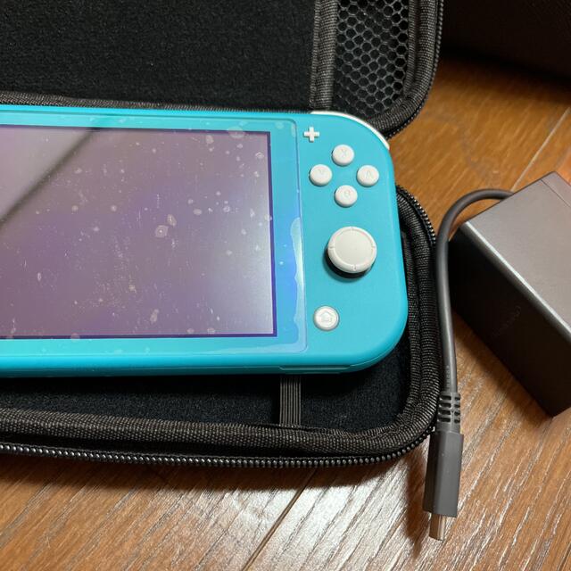 Switchライト ターコイズブルー カバー付き 液晶フィルム付き