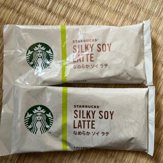 スターバックスコーヒー(Starbucks Coffee)のスタバ　スターバックスコーヒー　ソイラテ　2杯分　インスタントコーヒー　2袋(コーヒー)