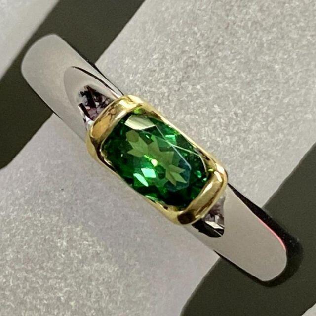 K18YG グリーントルマリンリング T0.649ct ortotrauma.com