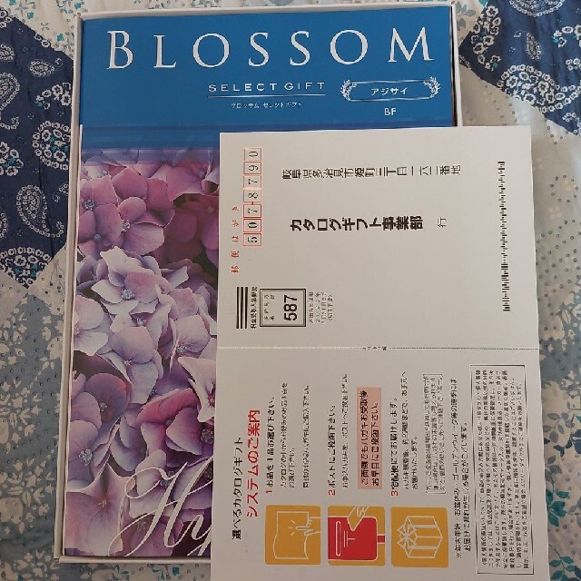 カタログギフト BLOSSOM　ブロッサム　BF　アジサイ  5800円＋税 2
