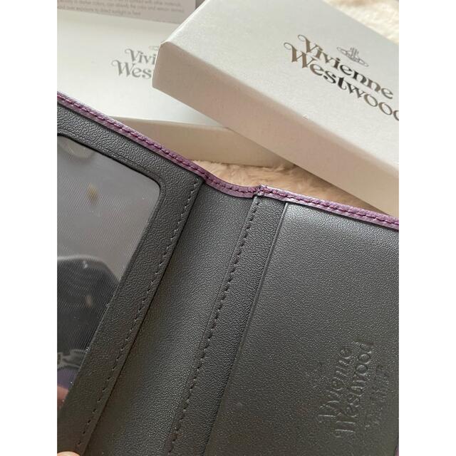 Vivienne Westwood(ヴィヴィアンウエストウッド)のvivienne westwood パスケース 紫 レディースのファッション小物(財布)の商品写真