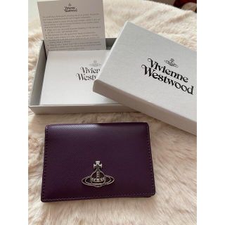 ヴィヴィアンウエストウッド(Vivienne Westwood)のvivienne westwood パスケース 紫(財布)