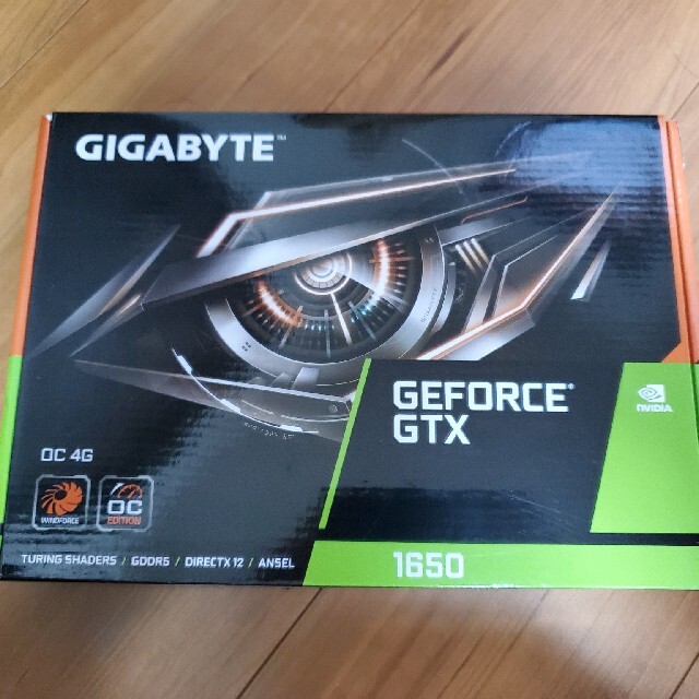 GIGABYTE GeForce GTX1650 中古 スマホ/家電/カメラのPC/タブレット(PCパーツ)の商品写真