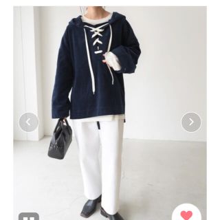 arc(アーク) コーデュロイレースアップパーカーとパンツセット