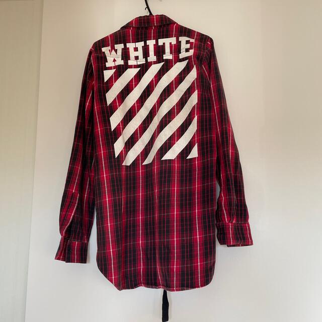 off-white チェックシャツ