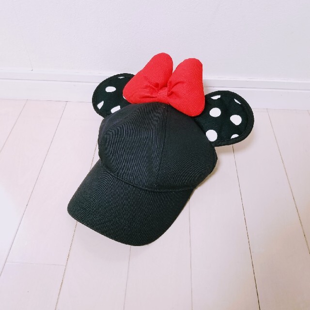 Disney(ディズニー)のberry様専用DISNEY PARKSミニー リボン付 キャップ 57～60㎝ レディースの帽子(キャップ)の商品写真