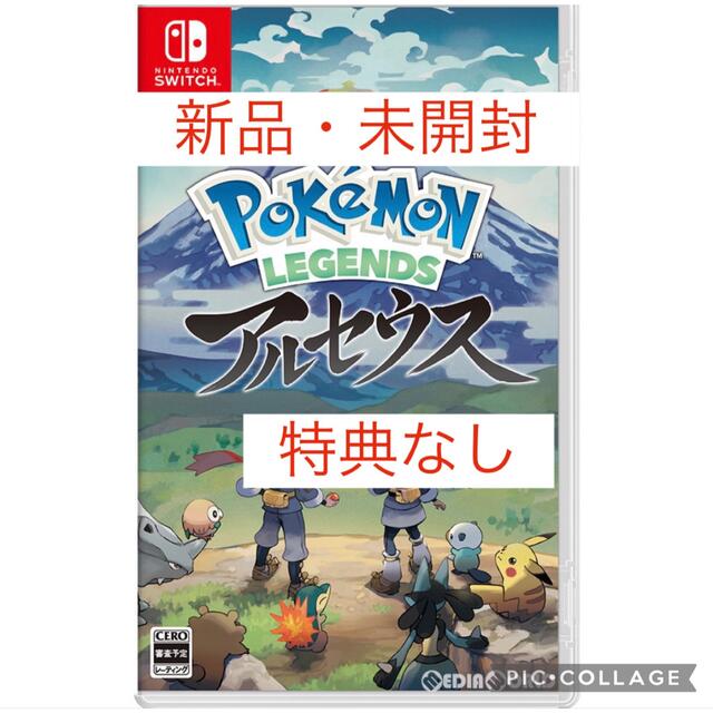 Switch ポケモン　レジェンド　アルセウス