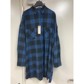 【新品】ビッグシルエットビエラシャツ(シャツ)