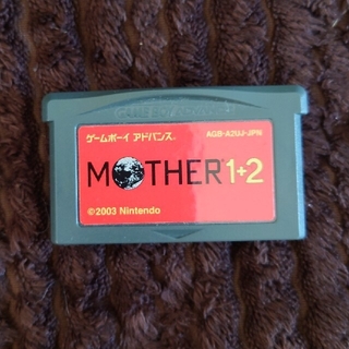 GBAソフト MOTHER 1+2 カセットのみ。
