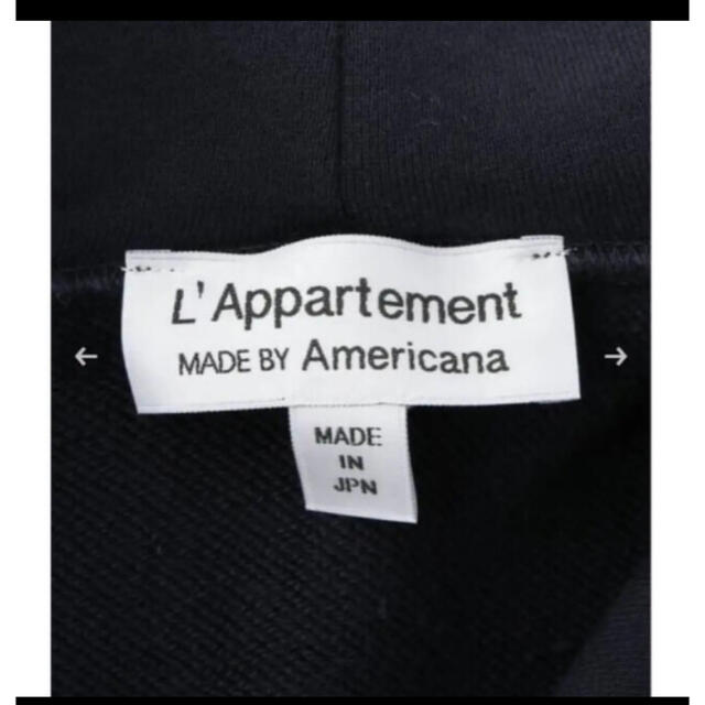 L'Appartement DEUXIEME CLASSE(アパルトモンドゥーズィエムクラス)のアパルトモン別注　AMERICANA N/S Hooded プルオーバー レディースのトップス(パーカー)の商品写真