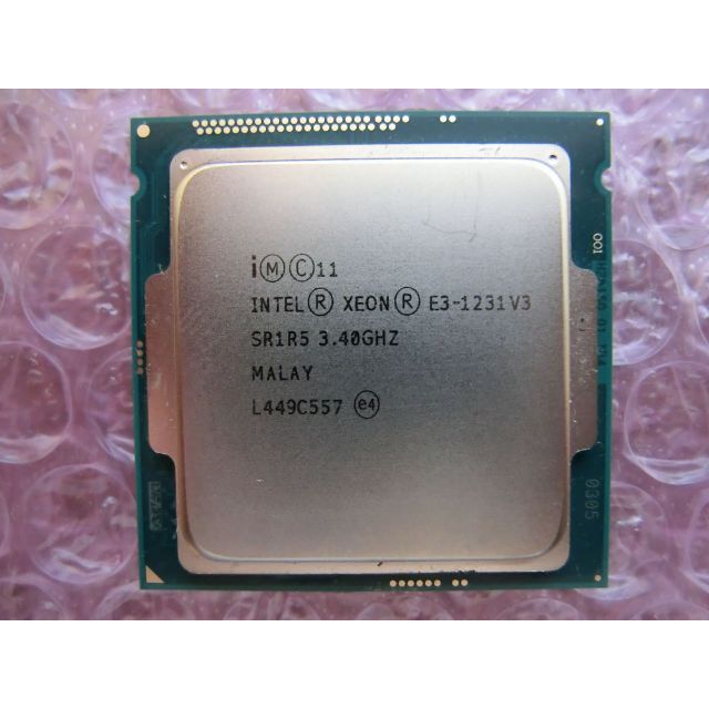 Intel Xeon E3-1231v3 LGA1150 Haswell 品