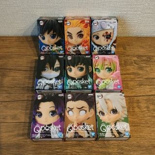 シュウエイシャ(集英社)の値下げ！未開封品！鬼滅の刃 Qposket petit 柱9体セット(アニメ/ゲーム)