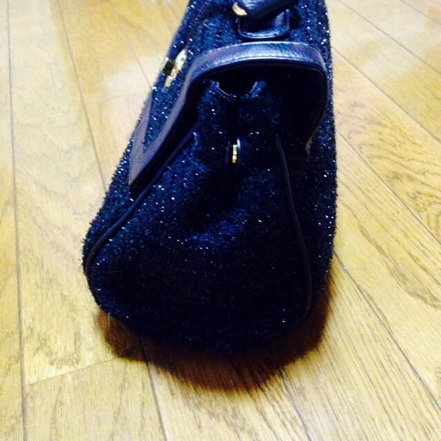 LODISPOTTO(ロディスポット)の♡黒ツイードバッグ♡ レディースのバッグ(ハンドバッグ)の商品写真