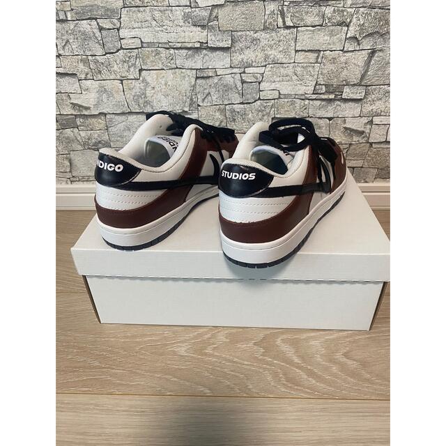 indigo studios ブートスニーカー　travis dunk low