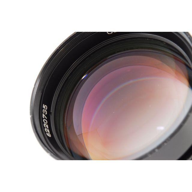 京セラ(キョウセラ)の■人気の85mm■CONTAX Planar 85mm F1.4 T* AEG スマホ/家電/カメラのカメラ(レンズ(単焦点))の商品写真
