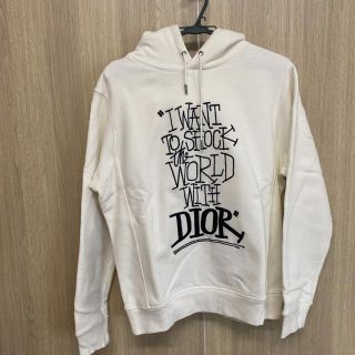 クリスチャンディオール(Christian Dior)のDIOR x stuusy コラボ パーカー スウェット(パーカー)