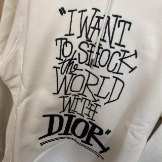 DIOR x stuusy コラボ パーカー スウェット