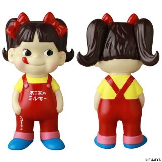 メディコムトイ(MEDICOM TOY)のpekotail pretty ツインテール ペコちゃん ソフビ 不二家(キャラクターグッズ)